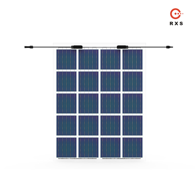 نظام طاقة بطارية الألواح الشمسية BIPV المتجدد 300W لمرآب المنزل