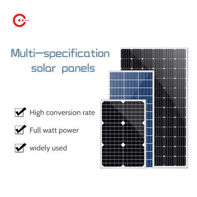 550 واط وحدة الطاقة الشمسية PERC نصف قطع الألواح الشمسية أحادية البلورية